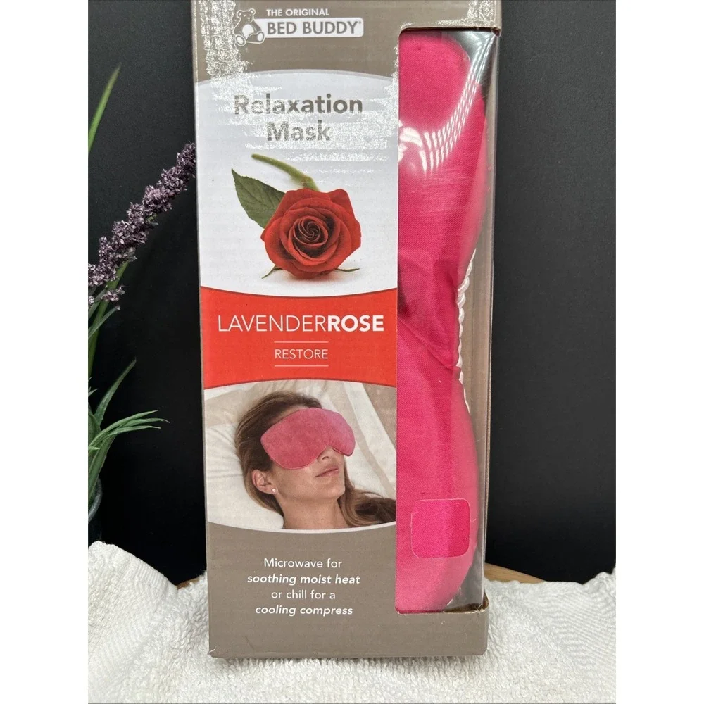 Bed‎ Buddy  Aromatherapy Moist Heat Neck Wrap Lavender & Rose 19